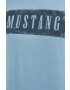 Mustang Памучна блуза с дълги ръкави - Pepit.bg