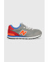 New Balance Детски маратонки в сиво - Pepit.bg