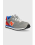 New Balance Детски маратонки в сиво - Pepit.bg