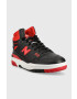 New Balance Кожени маратонки BB650RBR в черно - Pepit.bg