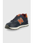 New Balance Кожени маратонки Ml574omc в тъмносиньо - Pepit.bg