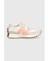 New Balance Кожени маратонки WS327AM в бяло - Pepit.bg