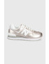 New Balance Кожени обувки Wl574lb2 - Pepit.bg