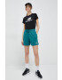 New Balance Къс панталон в зелено с изчистен дизайн - Pepit.bg