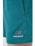 New Balance Къс панталон в зелено с изчистен дизайн - Pepit.bg