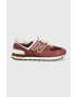 New Balance Маратонки U574MO2 в бордо - Pepit.bg