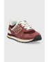 New Balance Маратонки U574MO2 в бордо - Pepit.bg