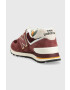 New Balance Маратонки U574MO2 в бордо - Pepit.bg