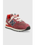 New Balance Маратонки U574RX2 в бордо - Pepit.bg