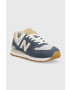 New Balance Маратонки U574sx2 в тъмносиньо - Pepit.bg