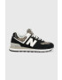 New Balance Маратонки Wl574bi2 в черно - Pepit.bg