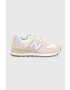 New Balance Маратонки WL574QC в розово - Pepit.bg