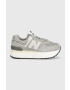 New Balance Маратонки Wl574zba в сиво - Pepit.bg