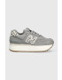 New Balance Маратонки WL574ZDB в сиво - Pepit.bg