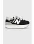 New Balance Маратонки WL574ZSA в черно - Pepit.bg