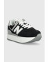 New Balance Маратонки WL574ZSA в черно - Pepit.bg