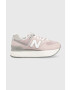 New Balance Маратонки WL574ZSE в розово - Pepit.bg