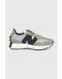 New Balance Обувки WS327BB в зелено с равна подметка - Pepit.bg