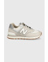 New Balance Обувки U574sq2 в сиво - Pepit.bg