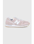 New Balance Обувки WL373HR2 в жълто с равна подметка - Pepit.bg