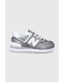 New Balance Обувки Wl574ld2 в сребристо - Pepit.bg