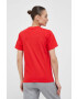 New Balance Памучна тениска в червено - Pepit.bg