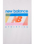 New Balance Памучна тениска MT21502WT - Pepit.bg