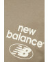 New Balance Памучна тениска в зелено - Pepit.bg