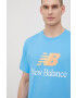 New Balance Памучна тениска MT21529VSK - Pepit.bg