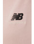 New Balance Памучна тениска UT21503PIE в розово - Pepit.bg
