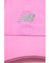 New Balance Шапка LAH13002VPK в розово с принт - Pepit.bg
