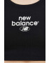 New Balance Спортен сутиен Essentials Reimagined в черно - Pepit.bg