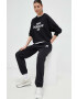 New Balance Суичър в черно с принт - Pepit.bg