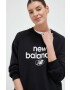 New Balance Суичър в черно с принт - Pepit.bg