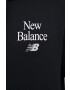 New Balance Суичър MT21513BK мъжка в черно с принт - Pepit.bg