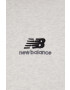 New Balance Суичър UT21501SAH мъжка в сиво с апликация - Pepit.bg