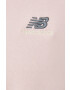 New Balance Суичър UT21502PIE в розово с изчистен дизайн - Pepit.bg