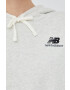New Balance Суичър UT21502SAH в сиво с изчистен дизайн - Pepit.bg