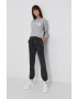 New Balance Суичър WT03811AG дамски в сиво с принт - Pepit.bg