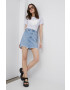 New Balance Тениска WT03816SIY дамски в лилаво - Pepit.bg