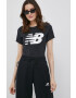 New Balance Тениска WT03816BK дамски в черно - Pepit.bg