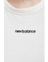 New Balance Топ за трениране Achiever в бяло - Pepit.bg
