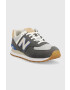 New Balance Велурени маратонки U574ss2 в сиво - Pepit.bg