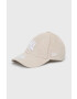 New Era Шапка в бежово с апликация - Pepit.bg