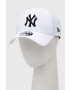 New Era Шапка с козирка в бяло с десен NEW YORK YANKEES - Pepit.bg