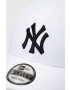 New Era Шапка с козирка в бяло с десен NEW YORK YANKEES - Pepit.bg