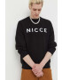 Nicce Суичър в черно с принт - Pepit.bg