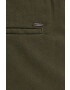 Only & Sons Къс панталон с лен в зелено - Pepit.bg