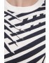 Only & Sons Памучна тениска в тъмносиньо с десен - Pepit.bg
