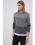 Only & Sons Пуловер мъжки в сиво от лека материя - Pepit.bg